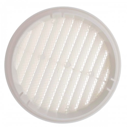 Grille ronde pour pvc et gaine avec moustiquaire Ø125 2