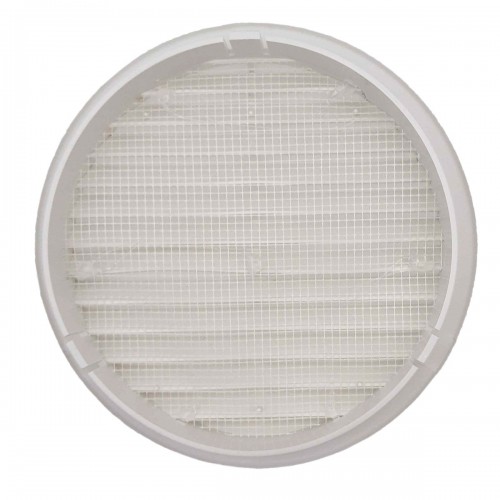 Grille ronde pour pvc et gaine avec moustiquaire Ø150 2