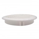 Grille ronde pour pvc et gaine avec moustiquaire Ø150