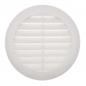 Grille ronde pour pvc et gaine avec moustiquaire Ø150