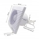 Extracteur d'air avec un interrupteur à cordon Ø 125 158m3/h 16W