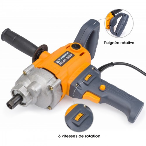 LIA MELANGEUR MALAXEUR ELECTRIQUE 2400W 2