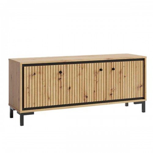 PARII Meuble bas tv 3 portes bois design tendance