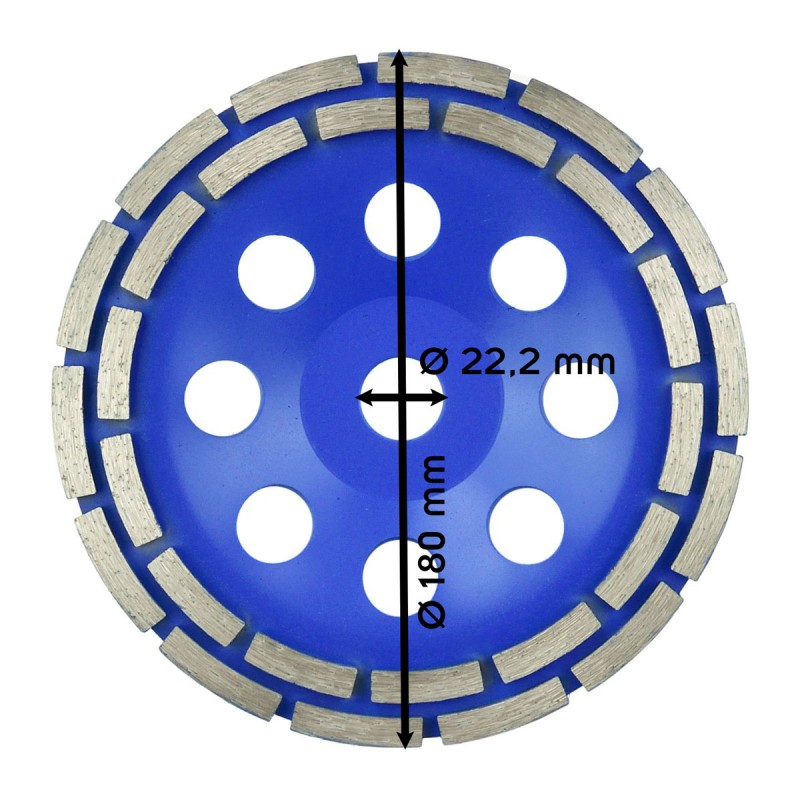 Disque de ponçage béton Ø180