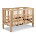OLIVIA Lit bébé à barreaux 120x60