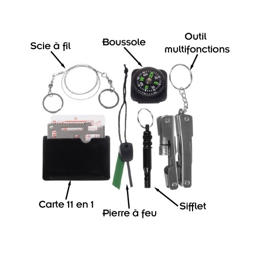 SAFE Kit de survie 6 en 1 2