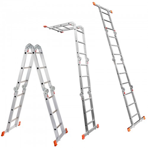 ZTRA Echelle modulable en aluminium 4x3 2