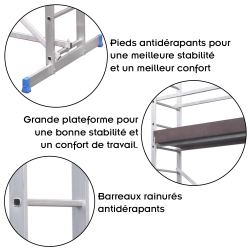 ETRA Echafaudage en aluminium 2