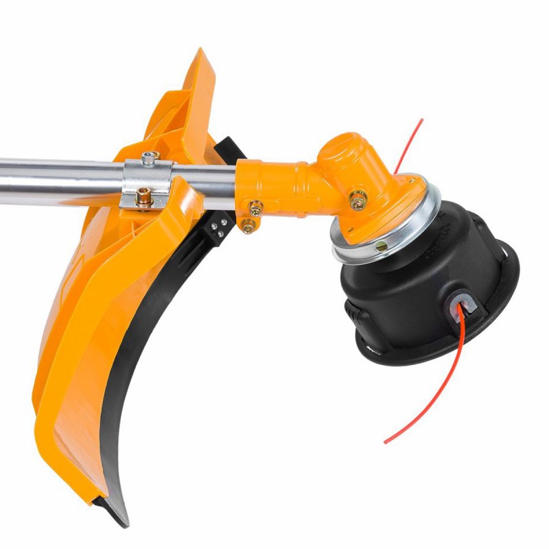 Débroussailleuse thermique 49 cm³ 6 CV + Kit d'accessoires