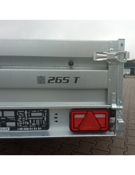 ZASLAW 265T Remorque double essieu