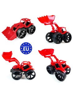 MAXIMUS Bulldozer tractopelle grand jouet maison jardin plage 2
