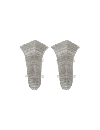 Plinthes goulotte passe-câble PVC 59 mm - 1,10 m avec raccords inclus