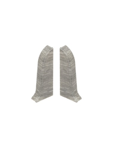 Plinthes goulotte passe-câble PVC 59 mm - 1,10 m avec raccords inclus