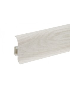 Plinthe goulotte passe-câble PVC 59 mm - 1,10 m