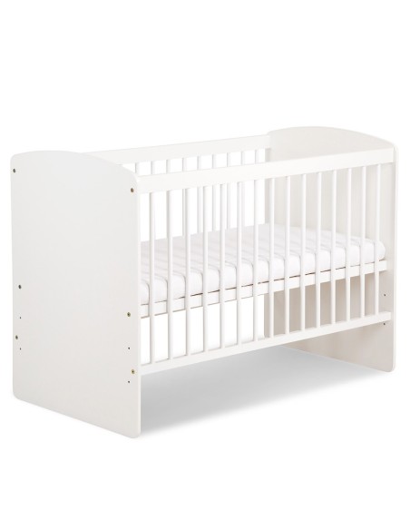 KAROLINA II Ensemble lit bébé 120x60 et commode à langer 3 tiroirs