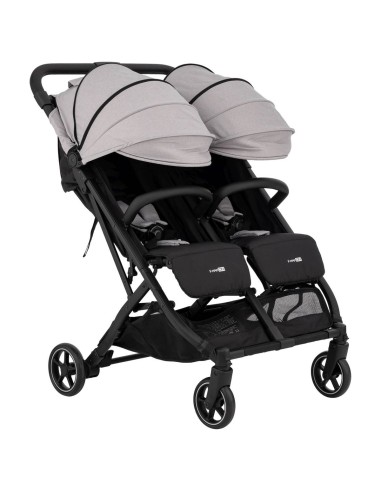 Poussette jumeaux ou enfants rapprochés largeur 74 cm