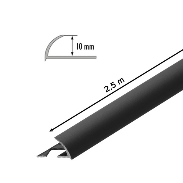 Profilé de bordure ovale