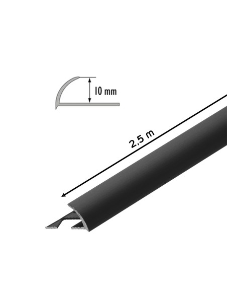 Profilé de bordure ovale