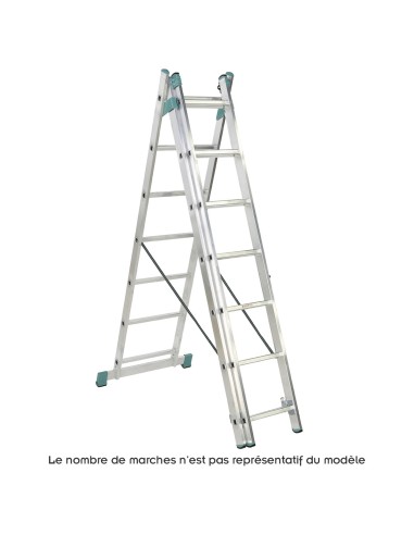 Echelle transformable en aluminium 3 plans