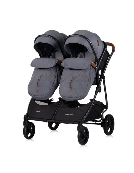 Poussette jumeaux ou enfants rapprochés avec ou sans siège auto Poussette jumeaux ou enfants rapprochés avec ou sans siège auto