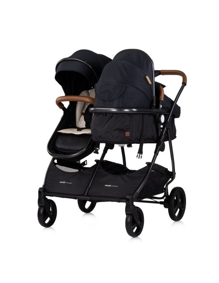 Poussette jumeaux ou enfants rapprochés avec ou sans siège auto Poussette jumeaux ou enfants rapprochés avec ou sans siège auto