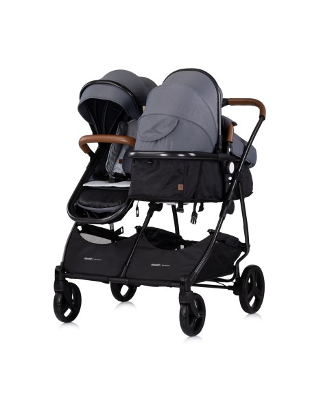 Poussette jumeaux ou enfants rapprochés avec ou sans siège auto Poussette jumeaux ou enfants rapprochés avec ou sans siège auto