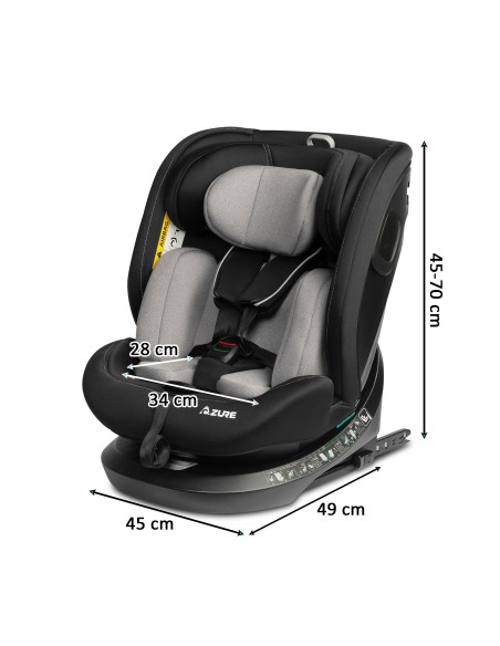 Siège auto AZURE i-Size 360° Isofix 40 à 150 cm inclinable Siège auto AZURE i-Size 360° Isofix 40 à 150 cm inclinable