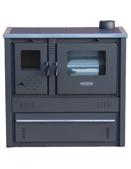 CELIMIKA ECO Cuisinière à bois A+ 10 kW poêle à bois avec four