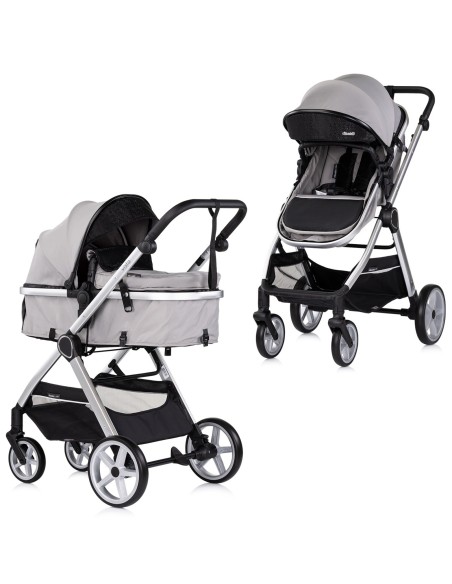 VISTA Poussette combinée jusqu'à 22 kg nacelle souple + assise classique avec cosy i-Size et base Isofix en option VISTA Poussette combinée jusqu'à 22 kg nacelle souple + assise classique avec cosy i-Size et base Isofix en option