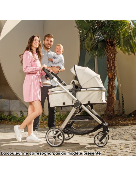 VISTA Poussette combinée jusqu'à 22 kg nacelle souple + assise classique avec cosy i-Size et base Isofix en option VISTA Poussette combinée jusqu'à 22 kg nacelle souple + assise classique avec cosy i-Size et base Isofix en option