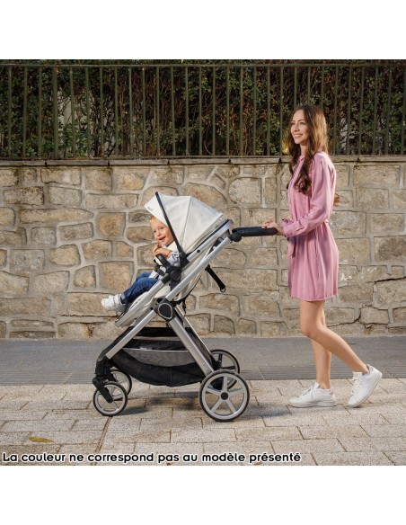 VISTA Poussette combinée jusqu'à 22 kg nacelle souple + assise classique avec cosy i-Size et base Isofix en option VISTA Poussette combinée jusqu'à 22 kg nacelle souple + assise classique avec cosy i-Size et base Isofix en option