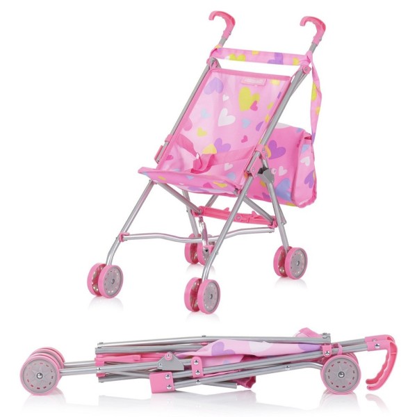 TRIXY Poussette de Poupée Pliable Chaise Haute Sac à Langer et Lit parapluie Enfant