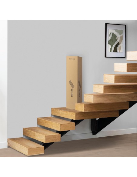 ORTHO Sommier à lattes en acier avec bande stabilisatrice