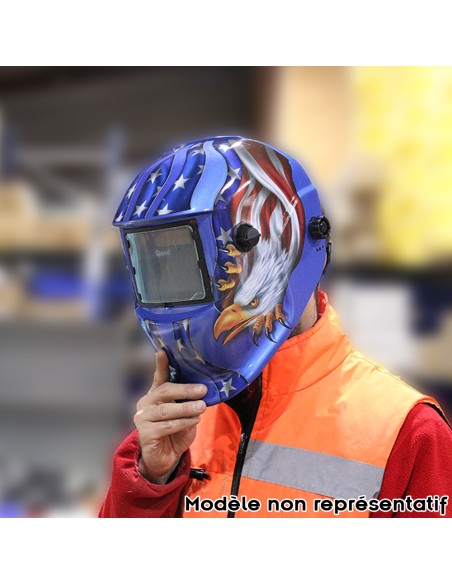 Masque de soudure professionnel photochromique échelon 9/13 DIN