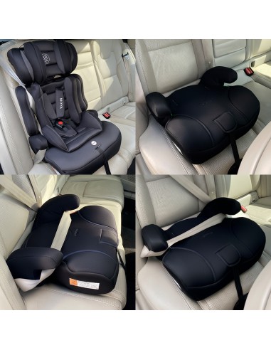 MOYA Siège-auto ceinturé évolutif R129 I-Size 76-150 cm pour enfants