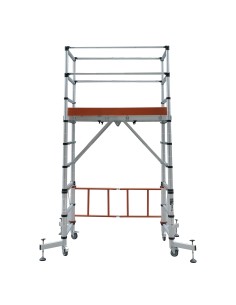 ELEVATE Echafaudage en aluminium hauteur de travail 3 m