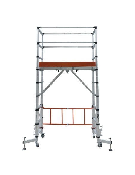 ELEVATE Echafaudage en aluminium hauteur de travail 3 m