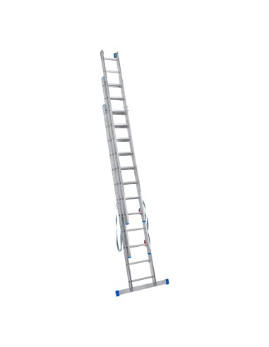 PETRA Echelle professionnelle transformable en aluminium 3 plans