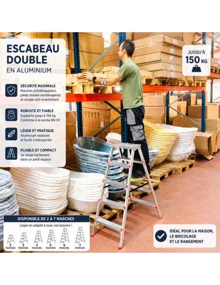MTRA Marche pied en aluminium avantages