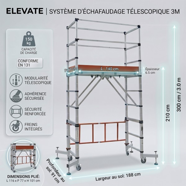 ELEVATE Echafaudage