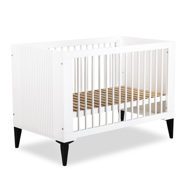MIA Lit bébé évolutif à barreaux avec sommier réglable