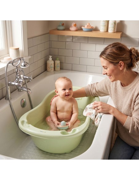 Baignoire bébé avec thermomètre sans pieds