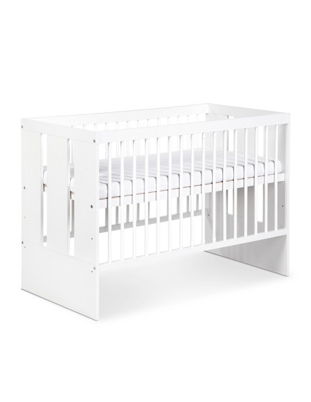 PAOLA Lit bébé évolutif avec barreaux