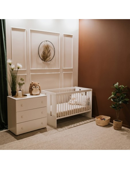 PAOLA Ensemble bébé lit et commode