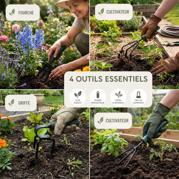 LITTLE Outils de jardinage à main