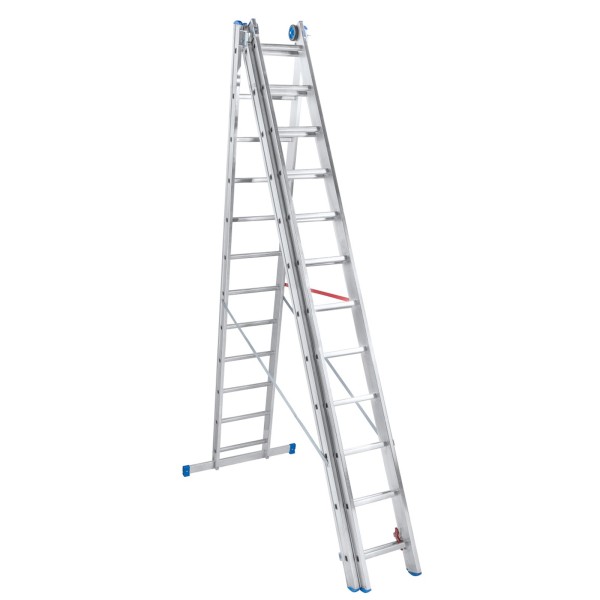 PETRA Échelle professionnelle transformable aluminium 3 plans