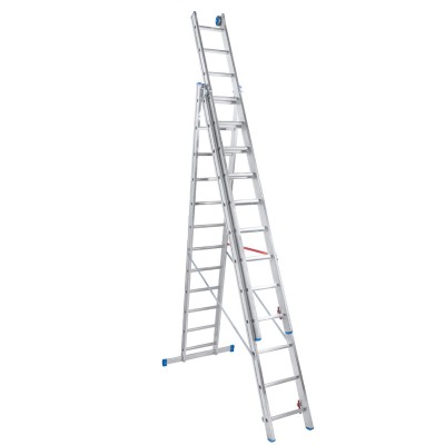 PETRA Échelle professionnelle transformable aluminium 3 plans