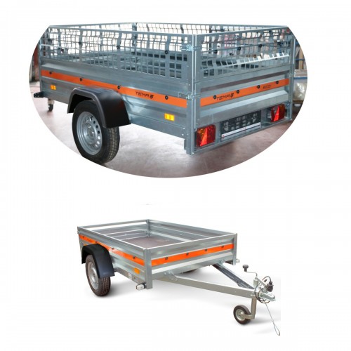 Grande remorque TEMA ECO2012 Grillage 2