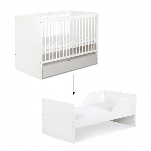 DALIA lit évolutif bébé 140x70 convertible en lit enfant 2